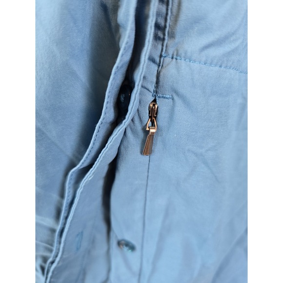 REI Women's Hiking Shirt Short sleeve - Teal - Size XL - Lightweight button down - Picture 4 of 7